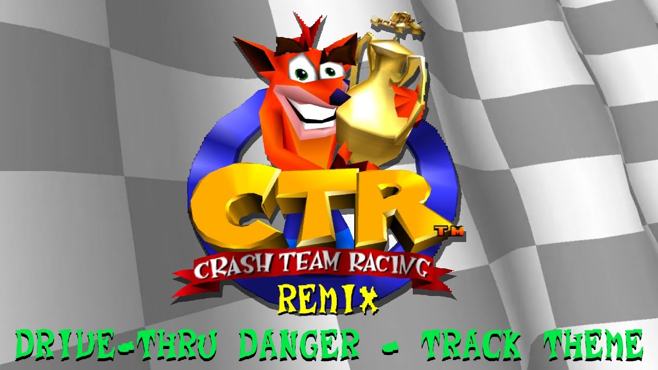 CTR Classic - Drive-Thru Danger Space Theme - Demake Remix