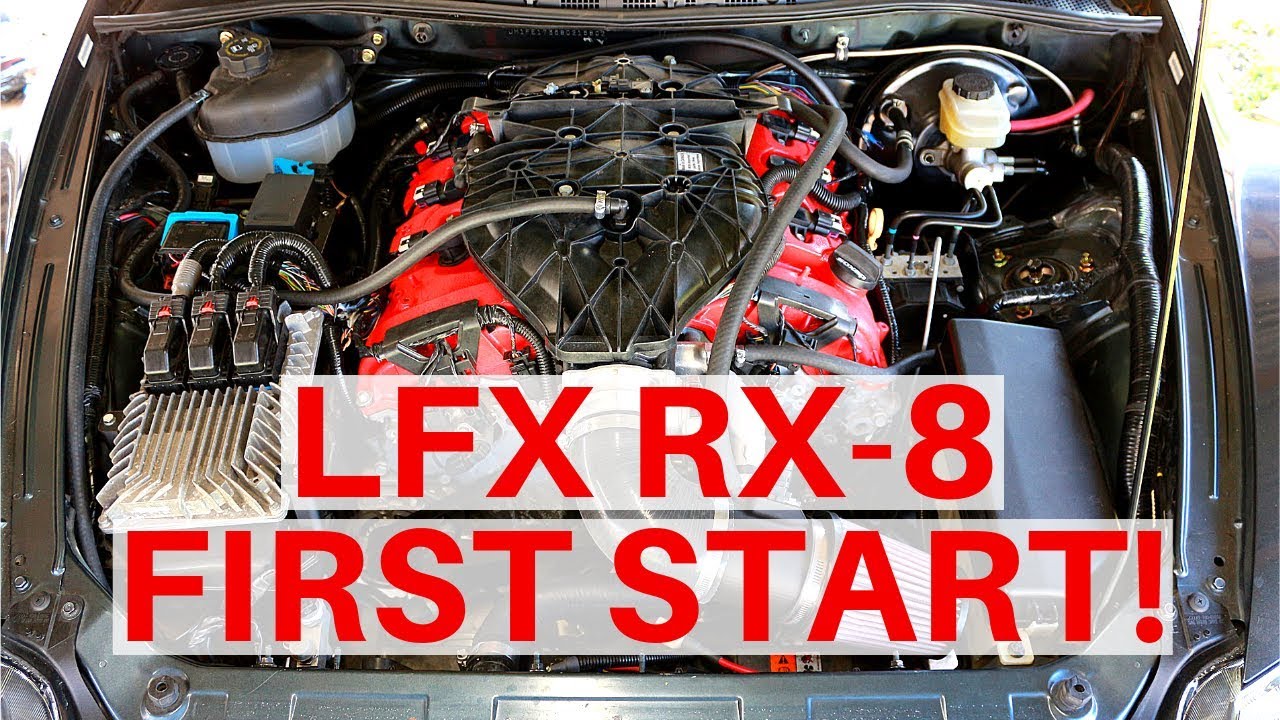 LFX Swapped RX-8 First Start!