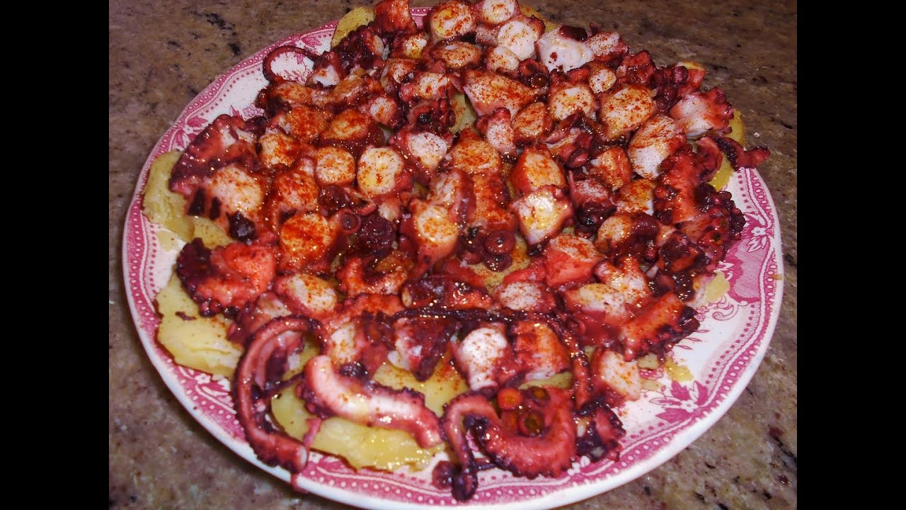 PULPO A LA GALLEGA EN 10 MINUTOS / OCTOPUS GALICIAN IN 10 MINUTES
