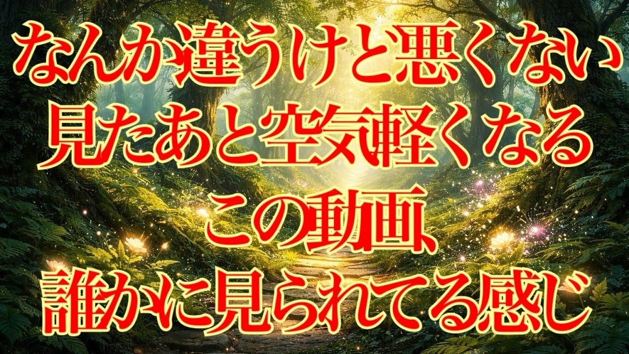 なんか違うけど悪くない☹️見たあと空気軽くなる！！この動画、誰かに見られてる感じ✨