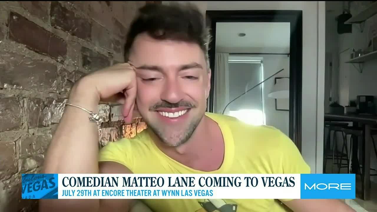 Comedian Matteo Lane performing in Las Vegas