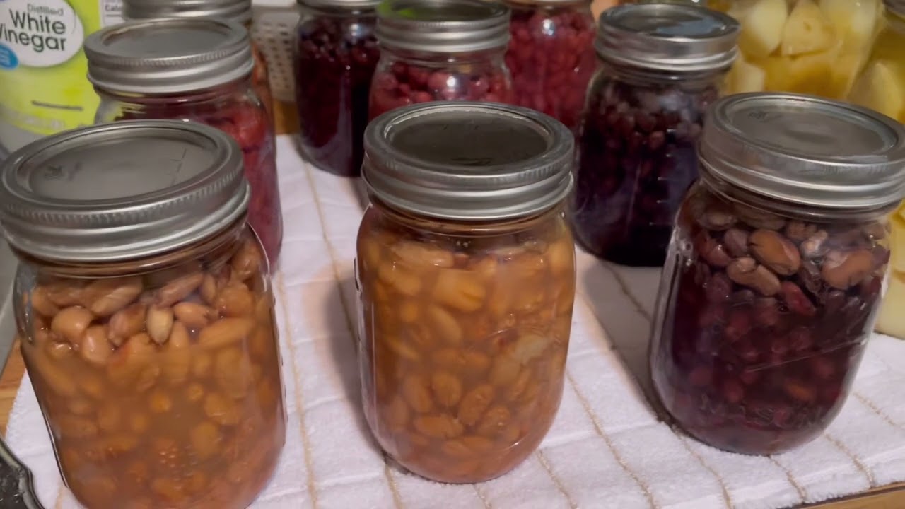 Water Bath Canning Beans 