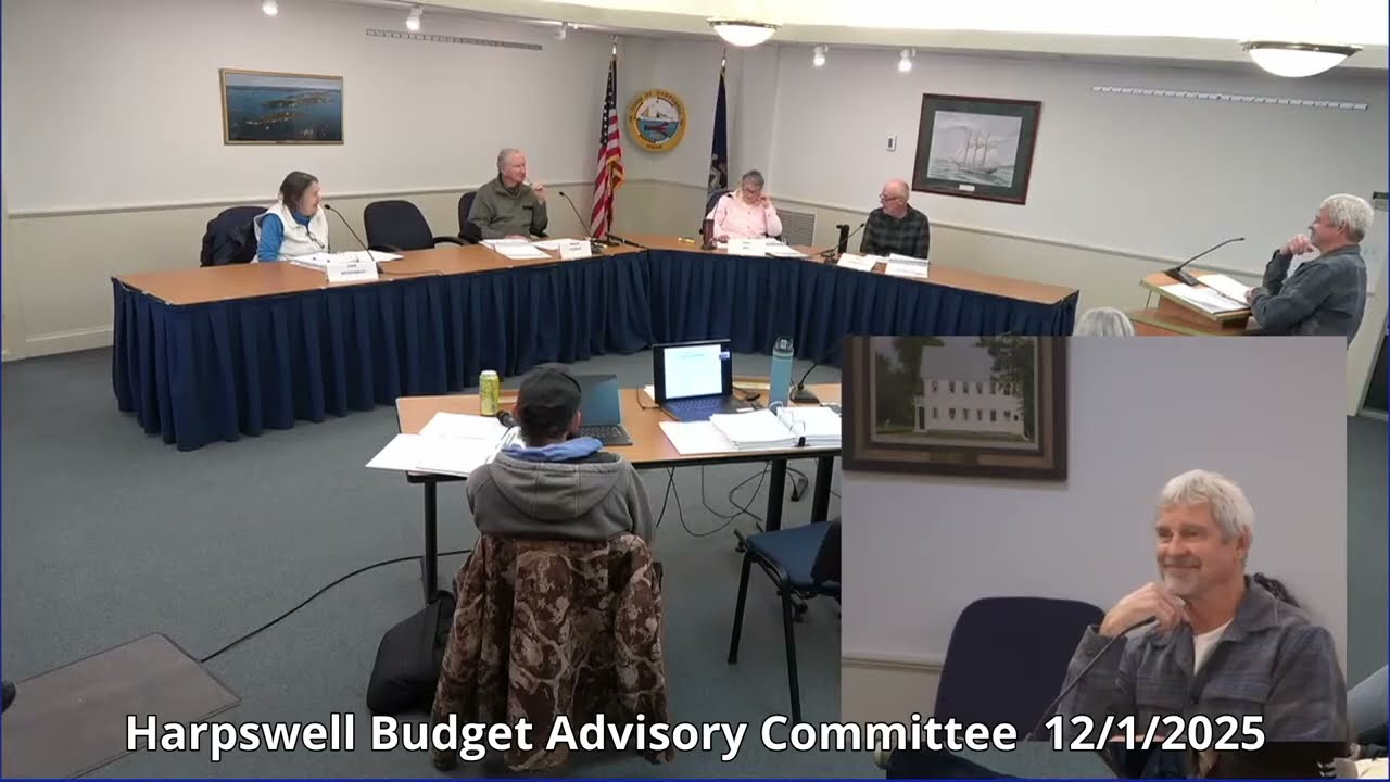 Harpswell Budget Advisory Cmt 1Dec2025