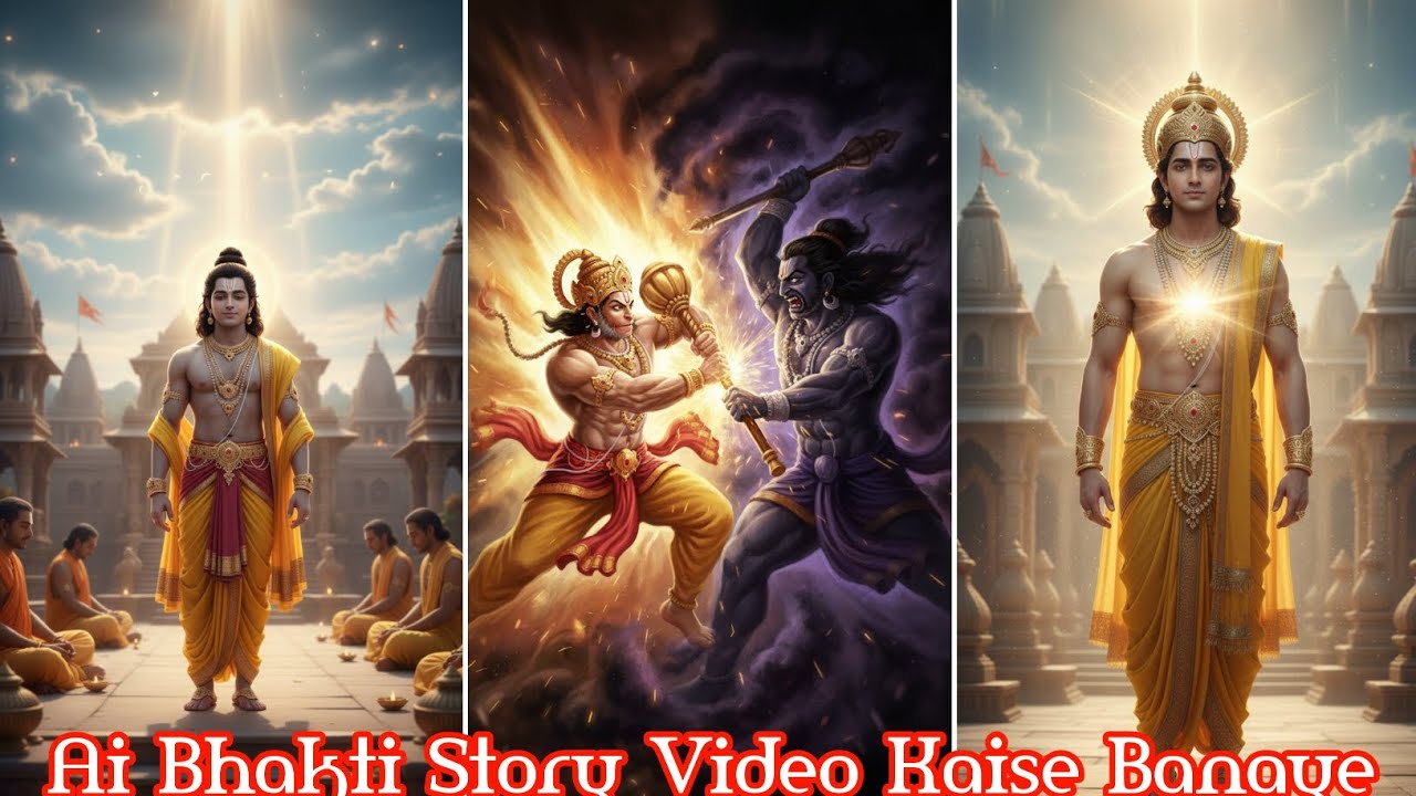 Ai Bhakti Video Kaise Banaye 