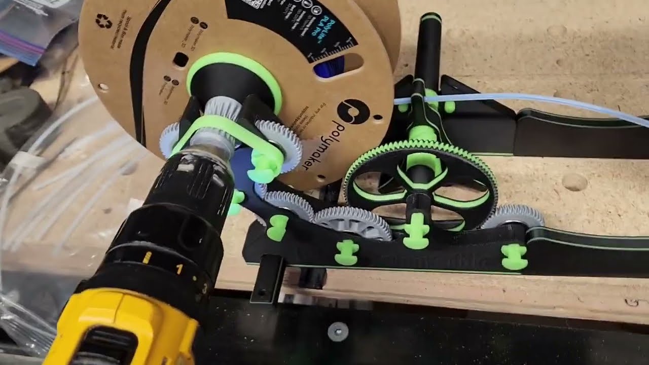 Pastamatic 3D Printing Filament Spool Winder