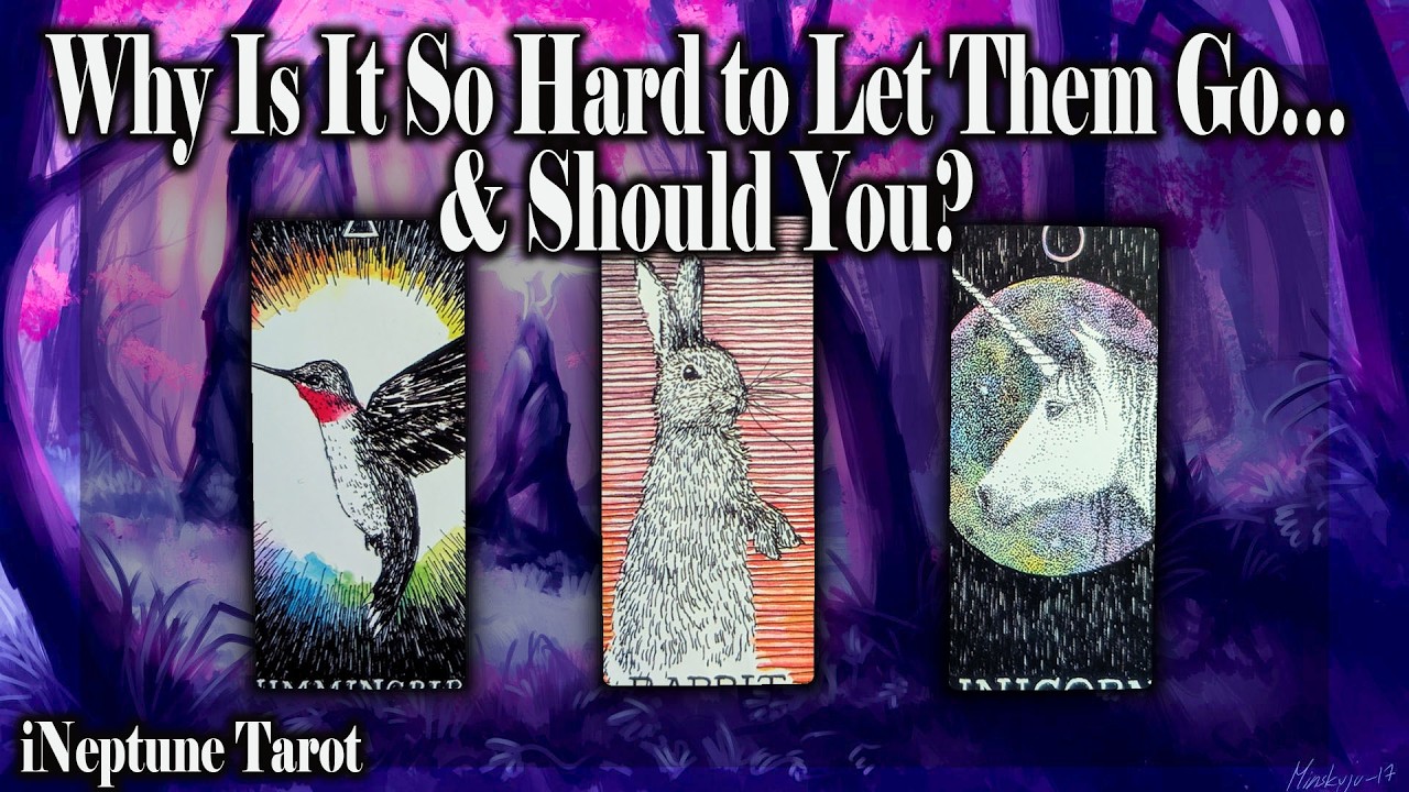 WHY IS IT SO HARD TO LET THEM GO… AND SHOULD YOU? 🌊 Pick a Card Tarot Reading (Timeless)