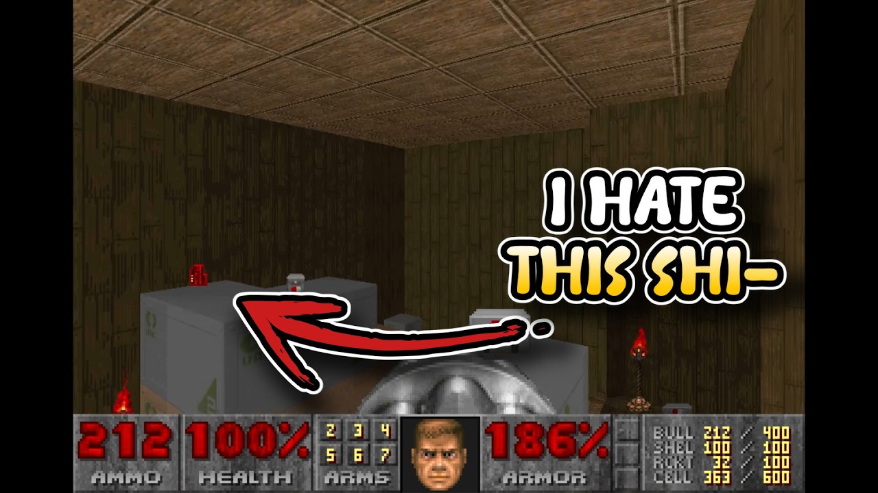 I beat DOOM 2 or go insane from missing a secret