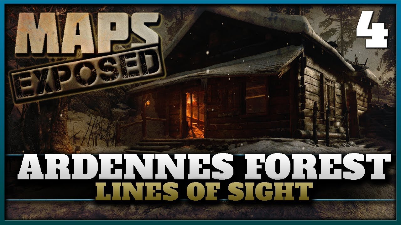 Ardennes Forest Lines of Sight & Secret Spots! | Cod WW2 Maps Exposed #4