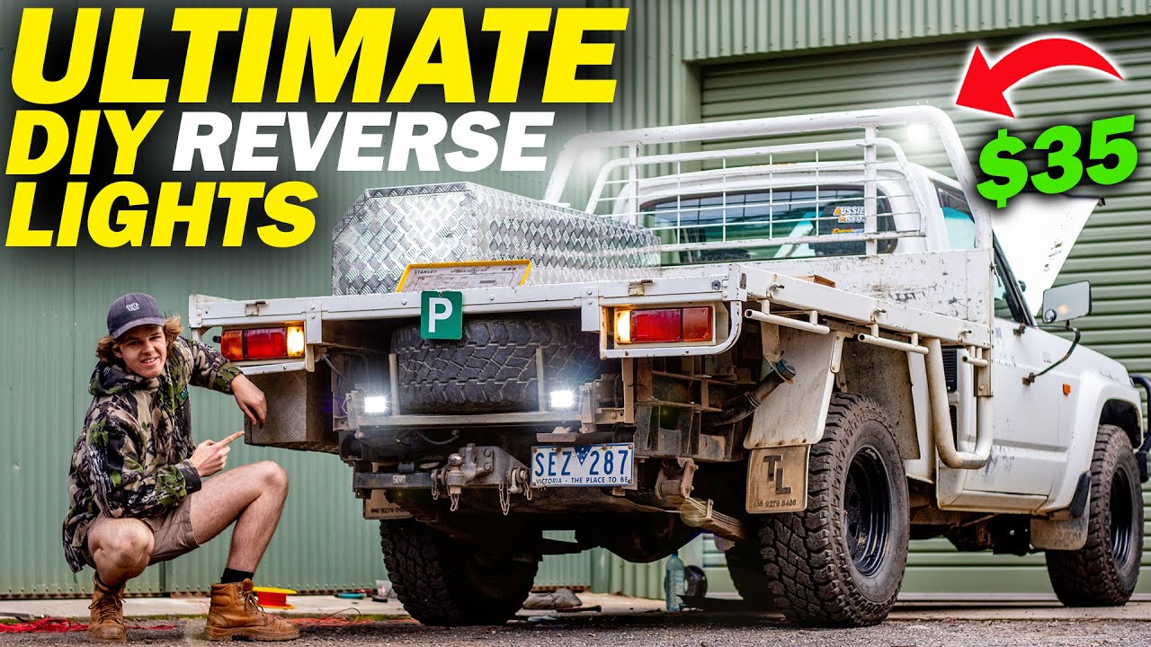 MUST DO MOD FOR YOUR 4X4 | Wiring LED REVERSE + WORKLIGHT with SWITCH INSTALL