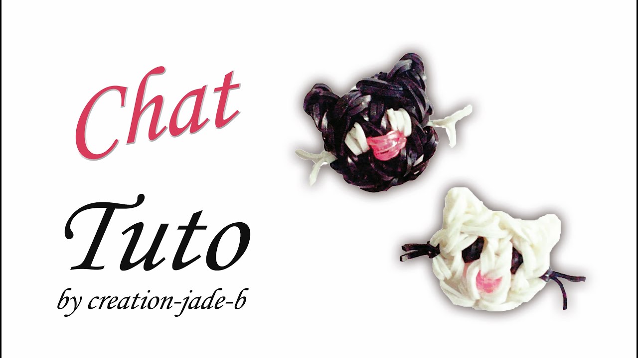 Tuto Rainbow Loom - Tête de Chat !