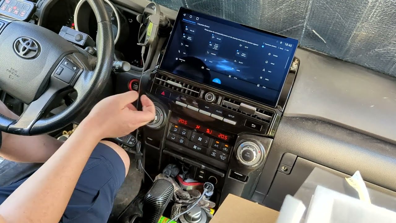 t12 install onto 2010-2013 4runner limited jbl+nav