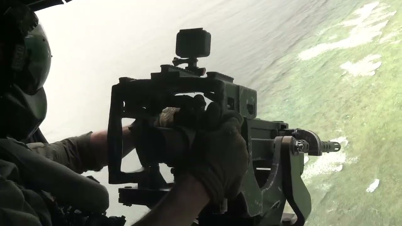 Inside an Attack Helicopter Firing Live Round the coast of Ie Shima, Okinawa, Japan, Jan. 28, 2026