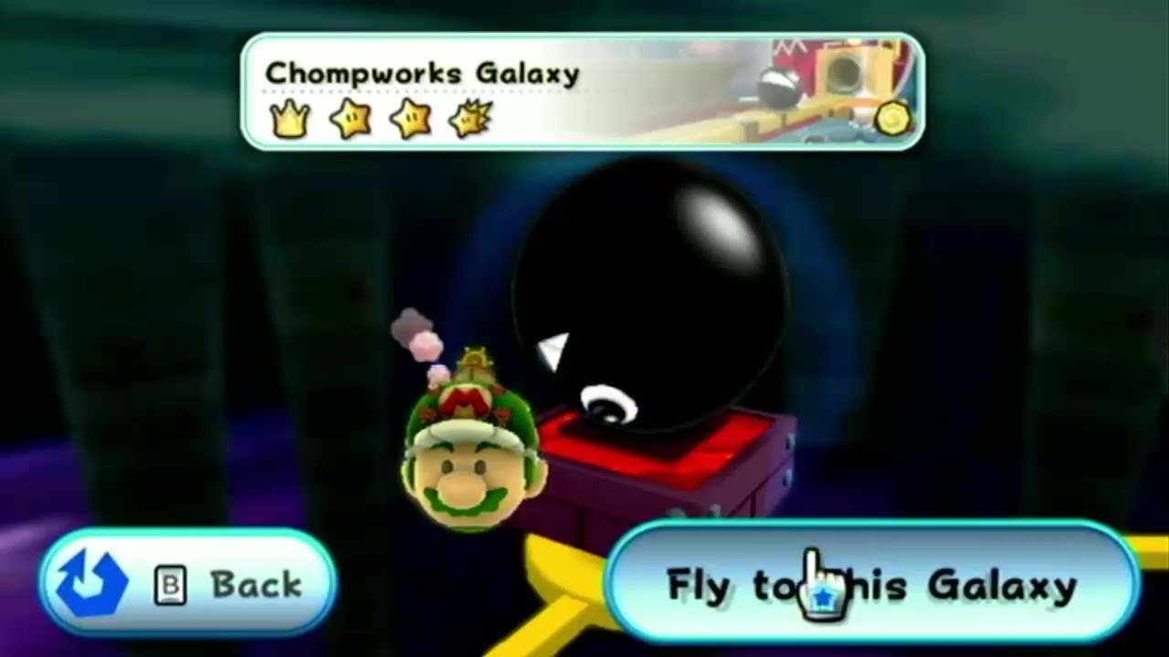 Chompworks Galaxy [SMG2: Cosmos Collapse]