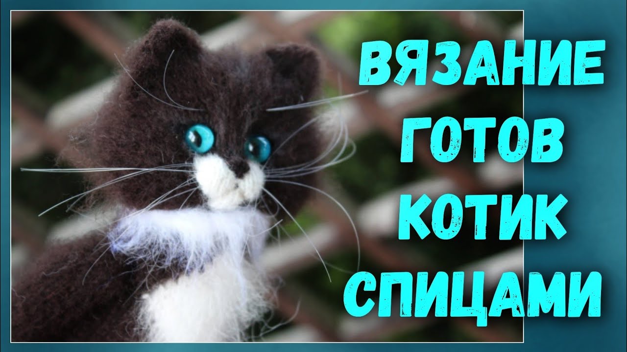 ВЯЗАНИЕ. Чёрный котик связался. МОЁ РАЗОЧАРОВАНИЕ. ОТВЕТ НА КОММЕНТАРИЙ. ЛЕОНБЕРГЕР ЧТО ЗА ЗВЕРЬ