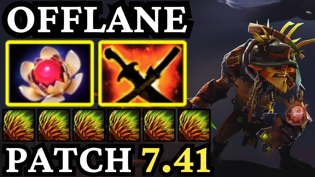🔥 NEW PATCH 7.41a BRISTLEBACK Offlane UNKILLABLE! ⚡ 🔥 | Dota 2 Offlane