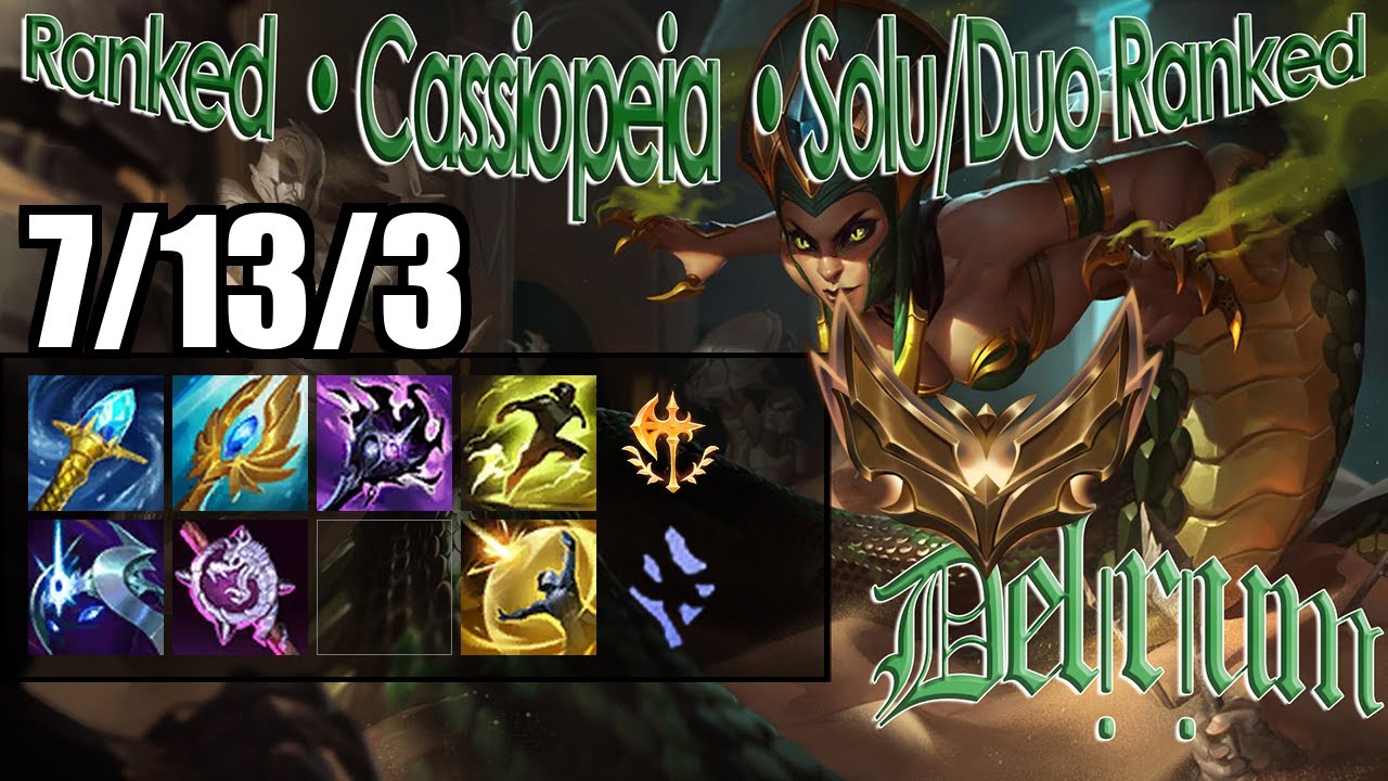 Cassiopeia vs Jinx - Highlights Ranked | Or I | 10/05/2026