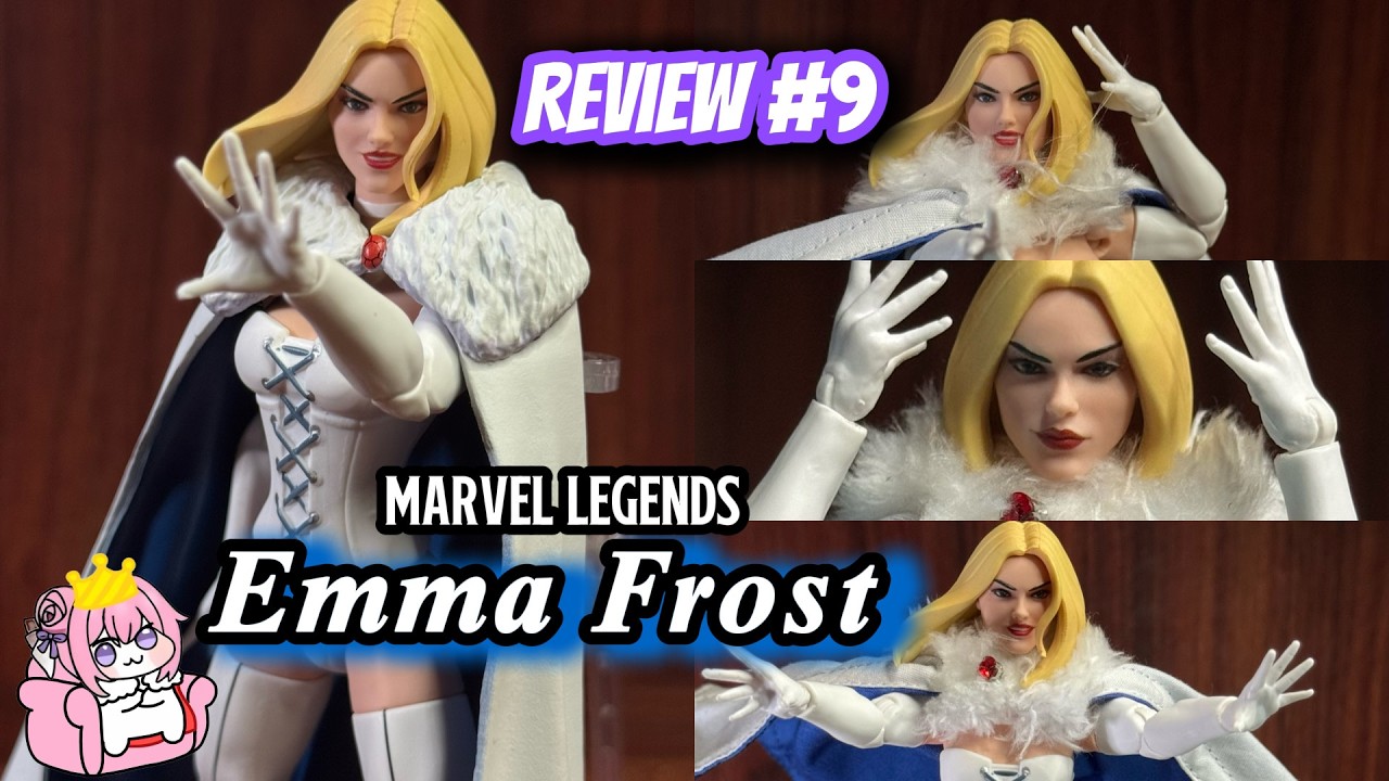 MARVEL LEGENDS EMMA FROST X-MEN 97 ¿EXCELENTE FIGURA O SOLO RELLENO? - Review #9 Emma Frost