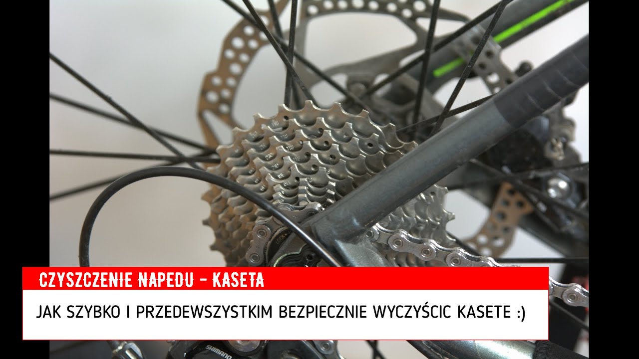CZYSZCZENIE NAPĘDU - KASETA - jak szybko, a przede wszystkim szybko wyczyścic kasete :D:D.
