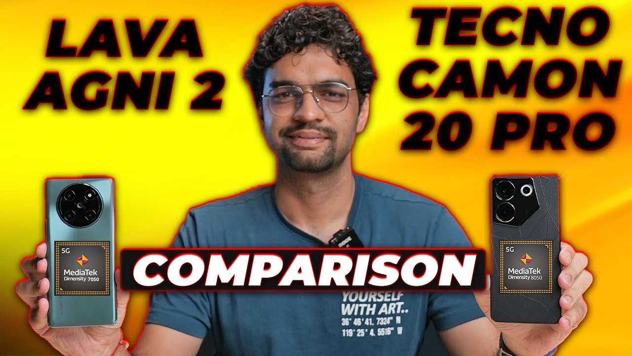 Lava Agni 2 vs Tecno Camon 20 Pro 5G | Best Phone under 25000?