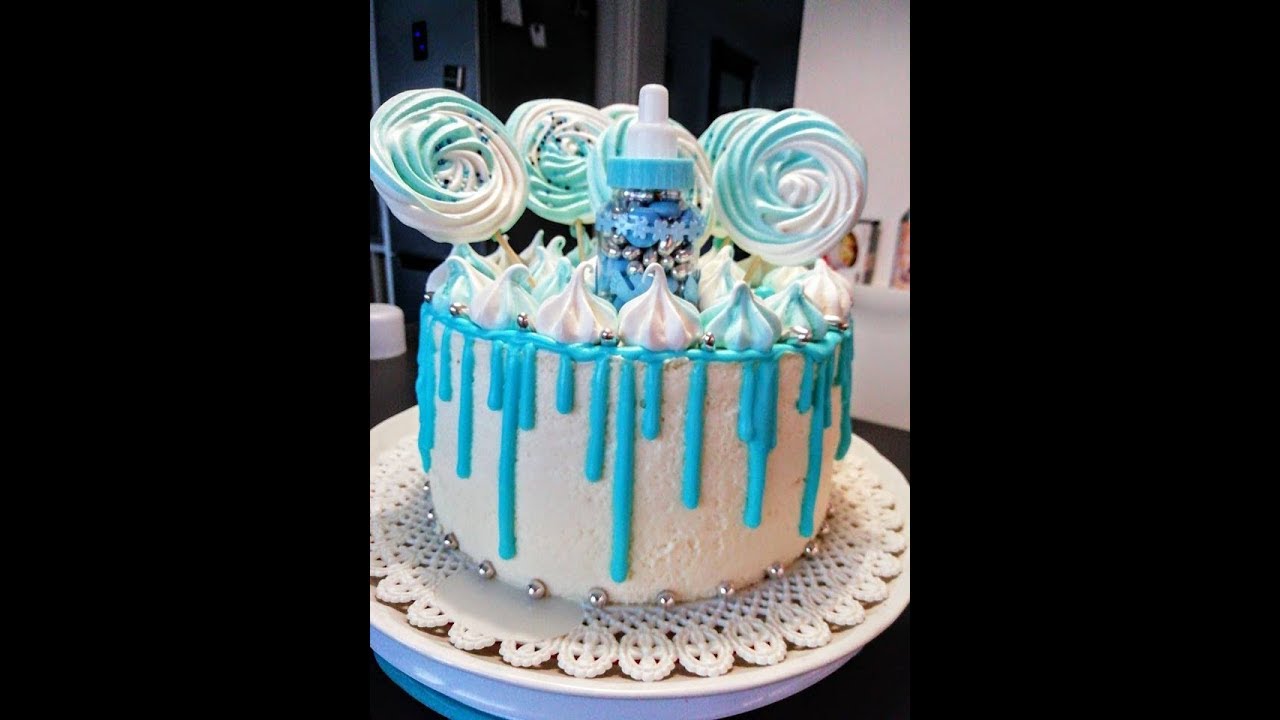 RECETTE DE GATEAU BABY SHOWER FILLE OU GARCON FRAMBOISE CHOCOLAT BLANC