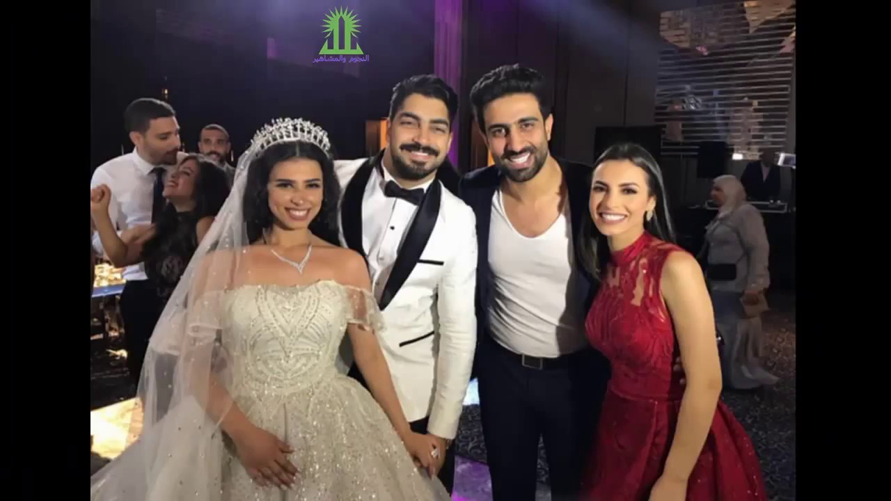 فرح مينا عطا ورقص شيرين يحيى وزوجها ورنا سماحه وسراج وعباس وكارمن واحمد جمال وشاهين جزء1 Mina Atta