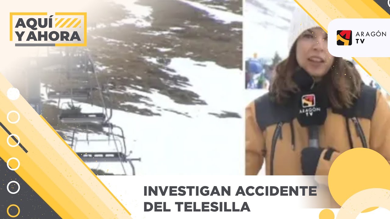 Se investigan las causas del accidente del telesilla de Astún
