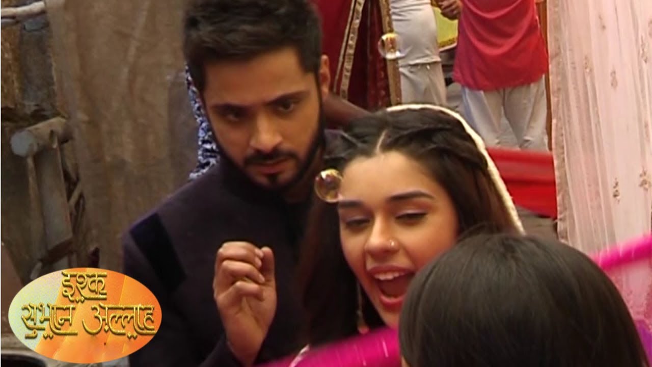 Adnan Khan | Eisha Singh Behind The Scene Masti | Ishq Subhan Allah