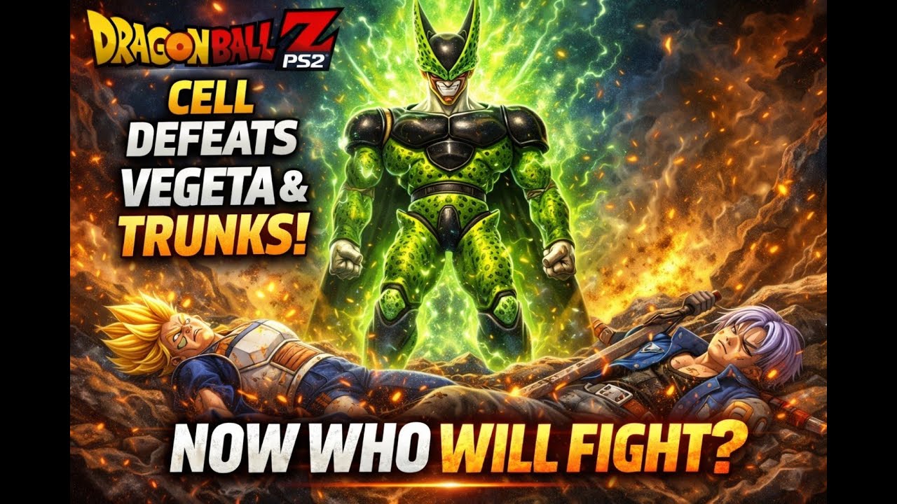 Cell Defeats Vegeta & Trunks! 💥😈 Now Who Will Fight? | Dragon Ball Z PS2