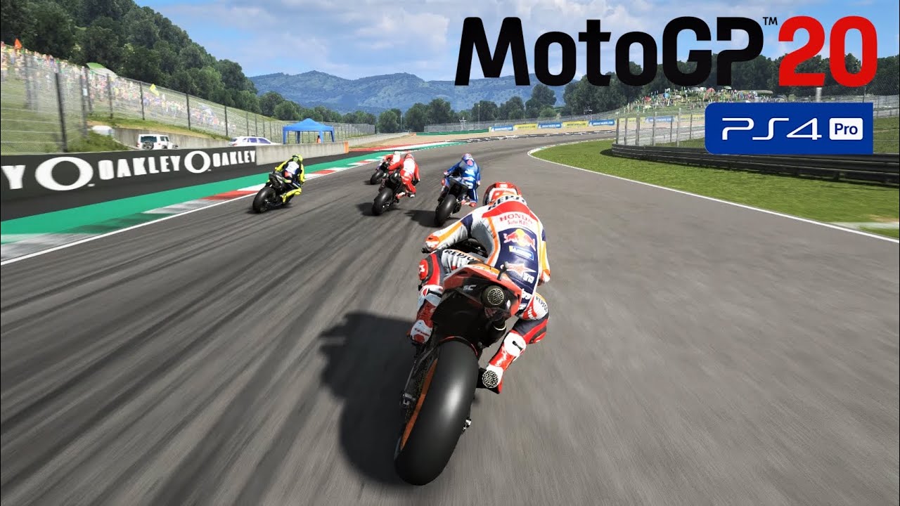 MotoGP 20 Gameplay PS4 Pro - Marc Marquez at Mugello