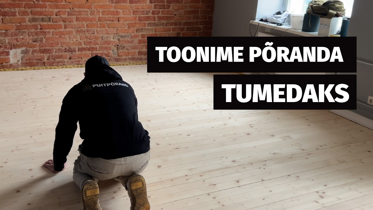 Tumeda p&otilde;rand tegemine