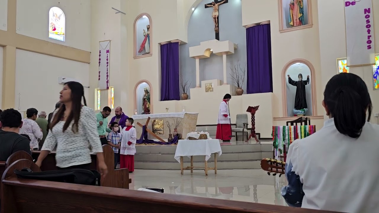 Comunion: La Transfiguración. Coro Voces de María. Rectoria San Charbel. Matamoros, Tam 