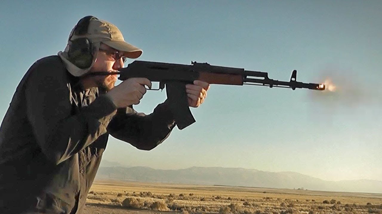 Tantal Sporter AK-74 at 200 yards