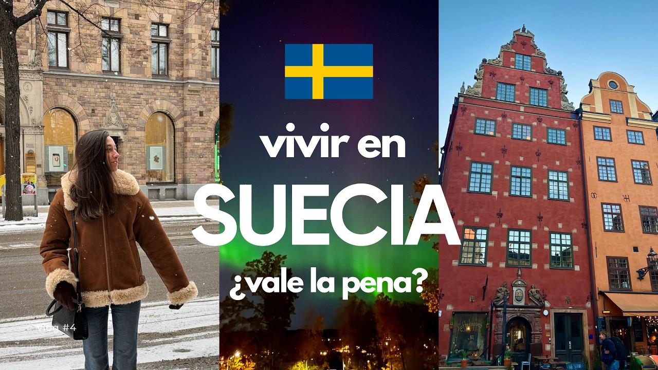 Por qué amo vivir en SUECIA y cómo logré emigrar | Mi experiencia real