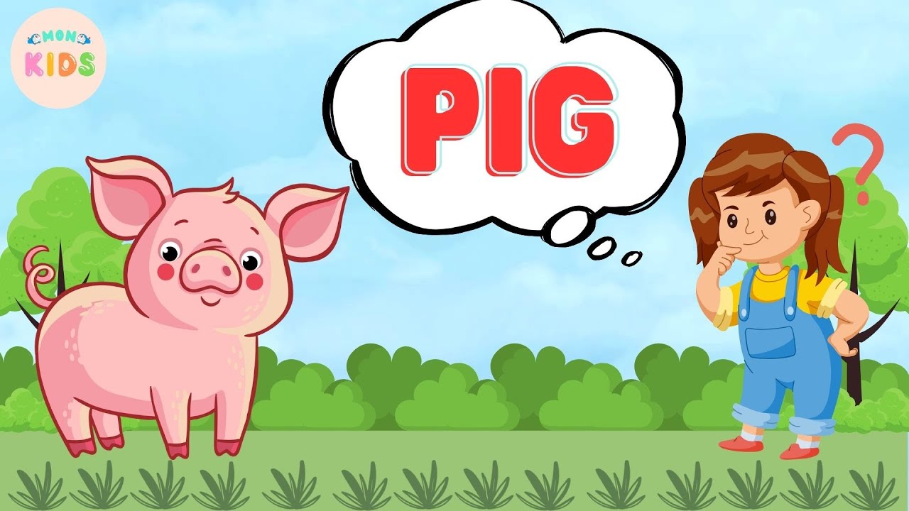 Pig Facts For Kids 🐖 Learn All About Pigs | MON Kids
