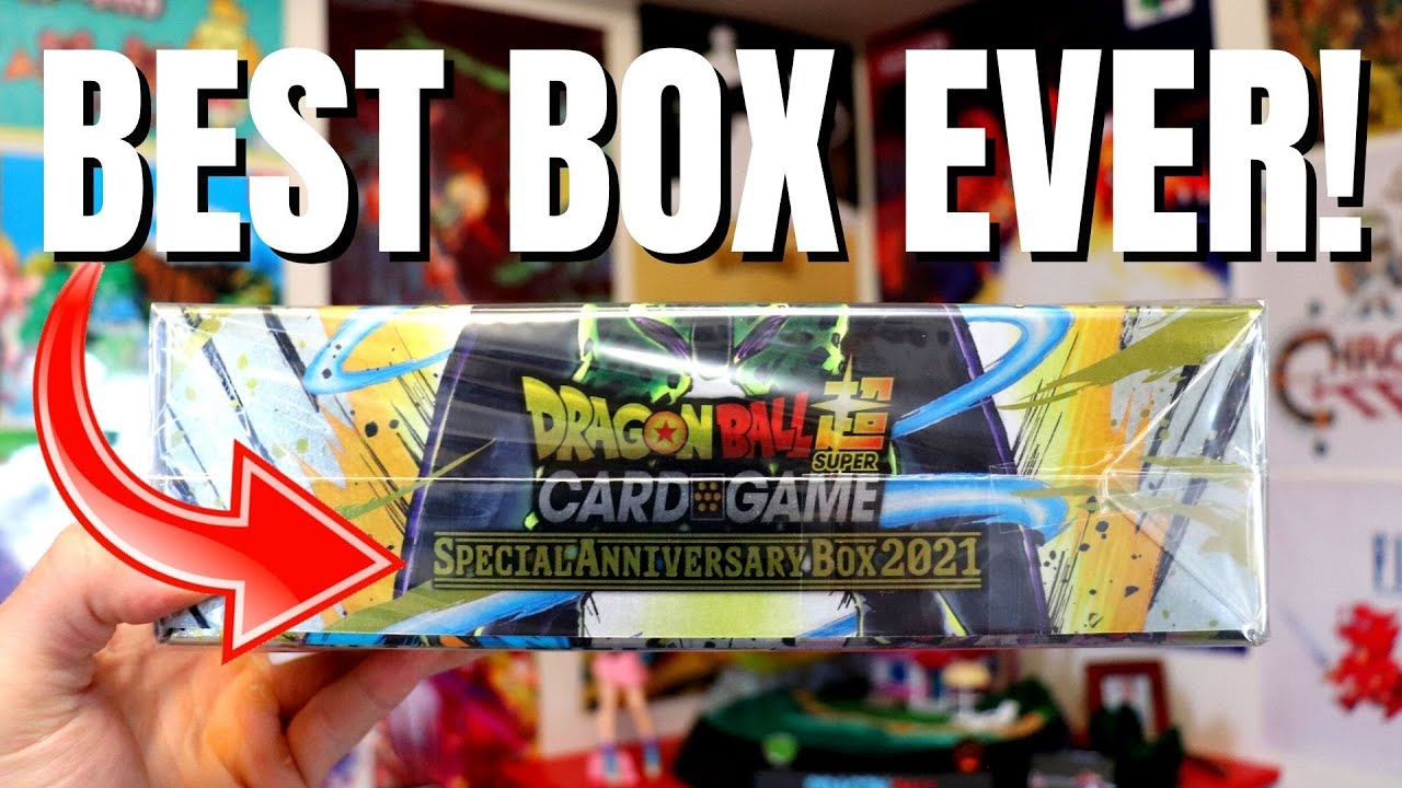 *INSANE DRAGON BALL SUPER 2021 ANNIVERSARY BOX OPENING*