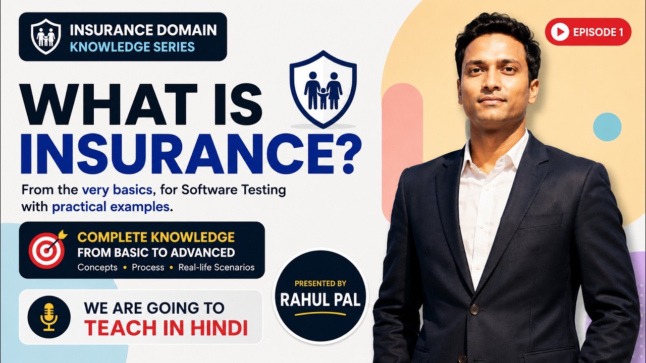 What is Insurance? | Life Insurance Domain Knowledge Series | Real-Life Examples  #InsuranceDomain