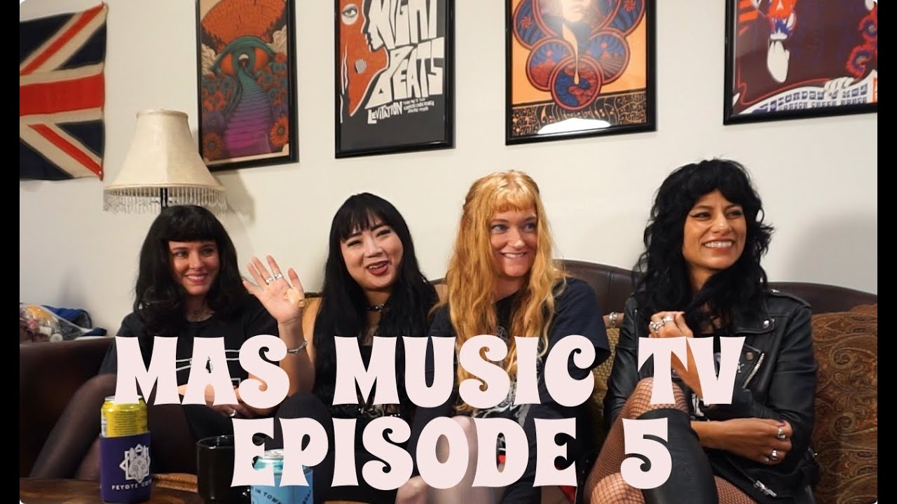 Mas Music TV - Episode 5 - Interview with L.A. Witch & Live Set Sunbuzzed -filmed in Austin, TX