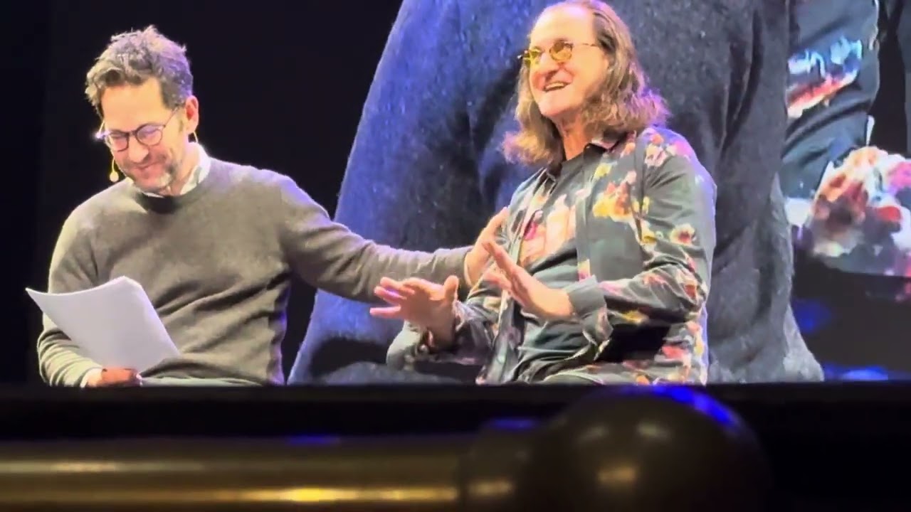 Geddy Lee My Effin Life book tour