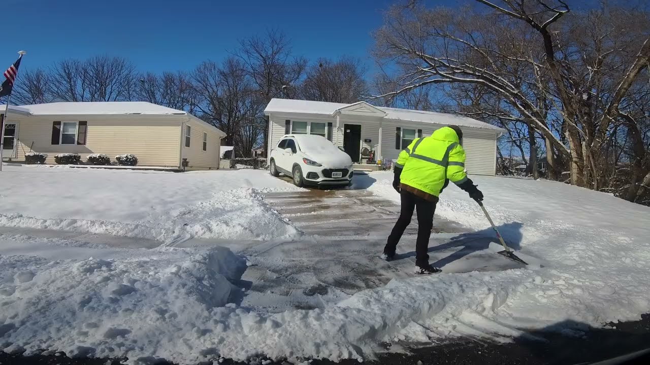 I clear driveways and sidewalks for free for the elderly and disabled every snow storm 