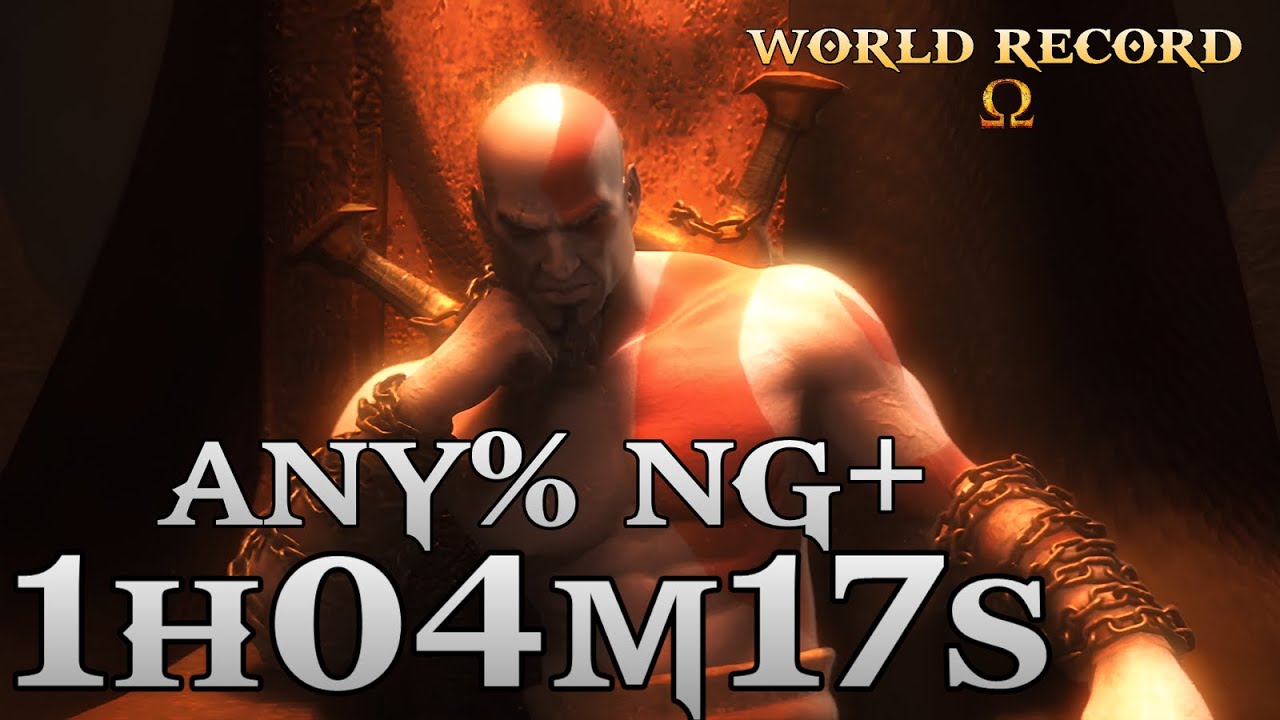 God of War - Speedrun Any% NG+ (World Record) 1:04:17