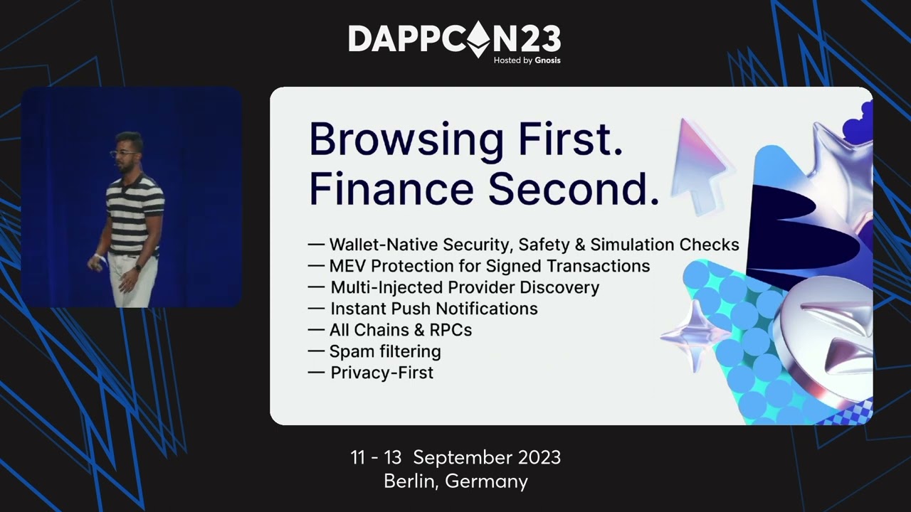 DappCon 2023: App Chains and Wallet Pains: From Concept to Deployment - Abi Dharshan