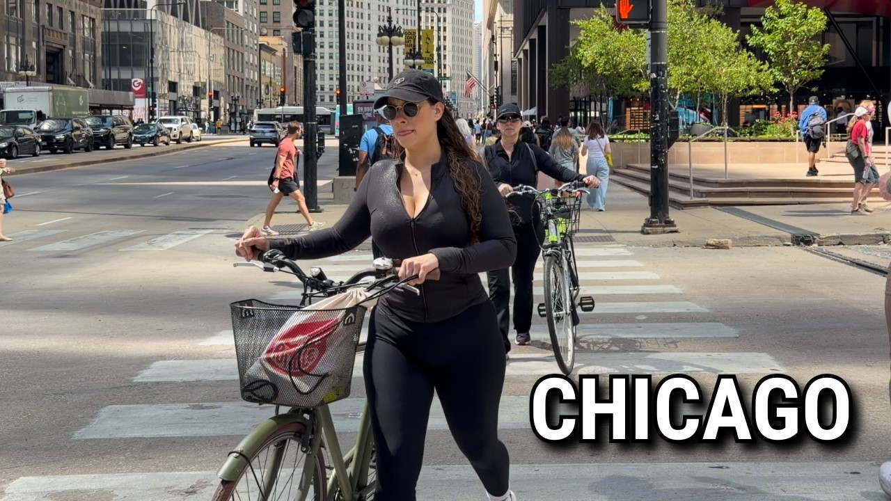 Summer In Chicago 😎 Hot Spring Vibes Walking Tour On Thursday | June 5, 2026 | 4K HDR Video
