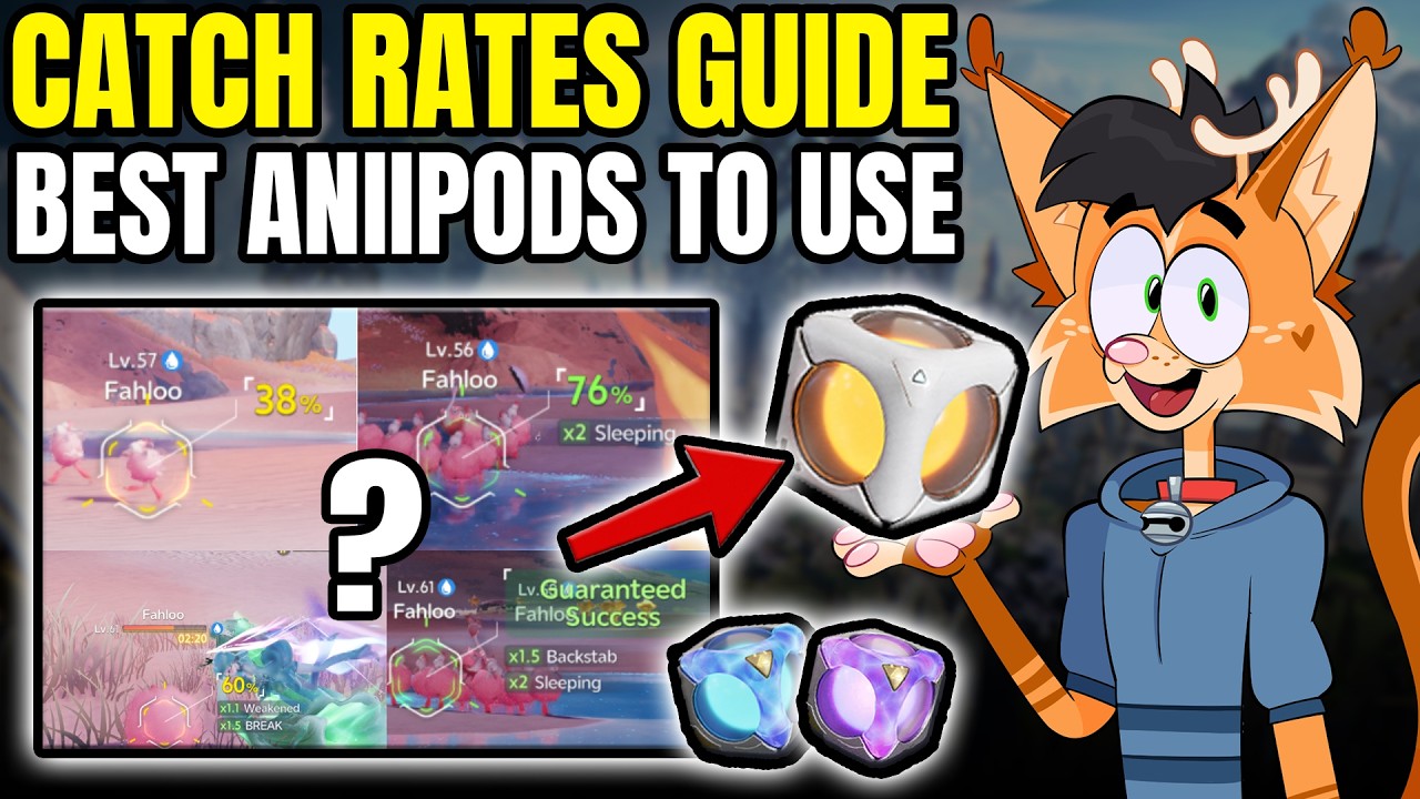Aniimo Catch Rates Explained + The BEST Aniipods to Use