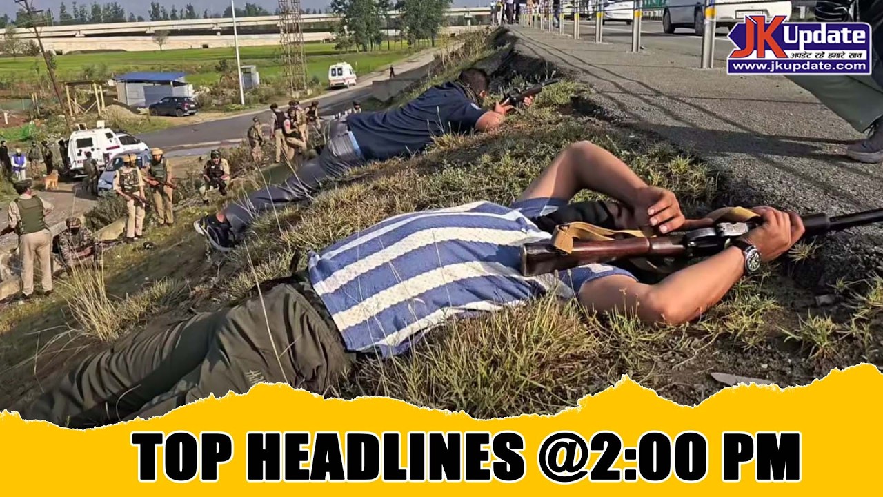 JKupdate Top Headlines @ 2 PM 17 June 2026