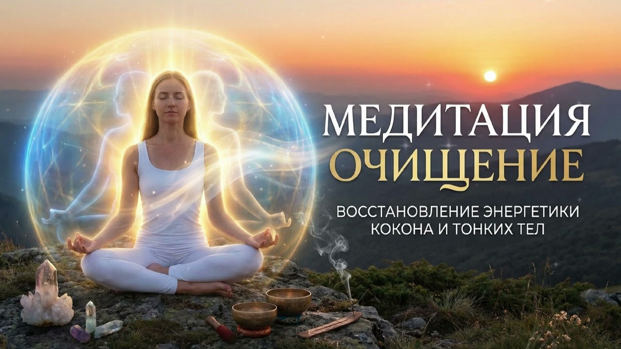 🌿Короткая медитация. Очищение. (Версия 2)