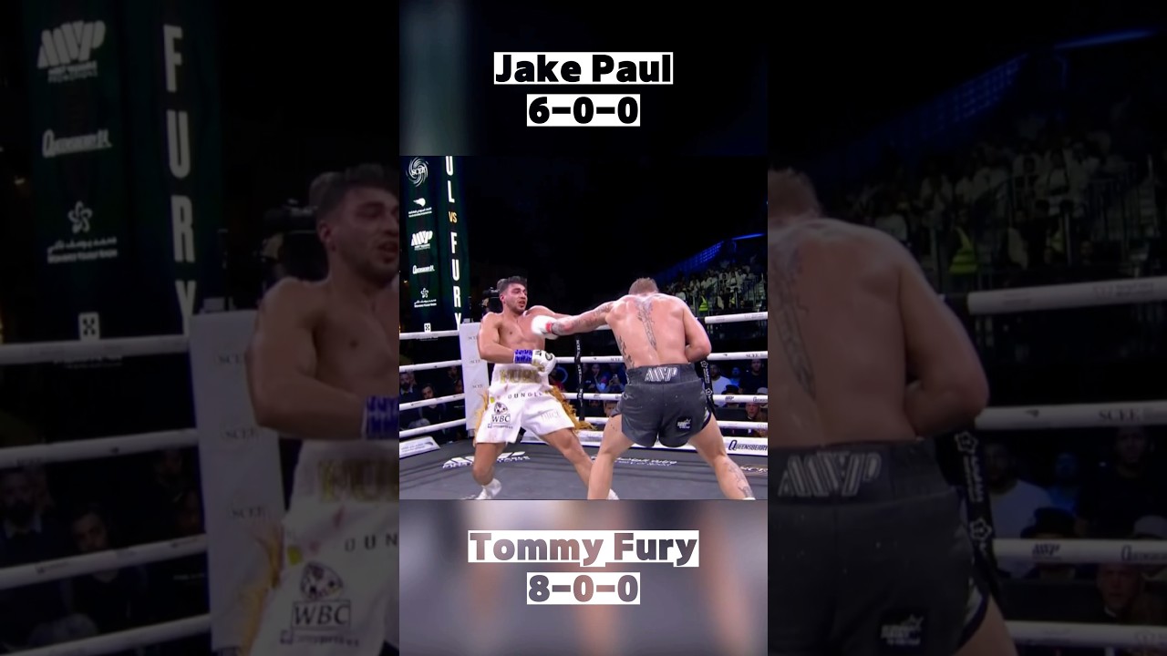 Jake Paul vs Tommy Fury | Fight Highlights #JakePaul #fight #sports #boxing #shorts