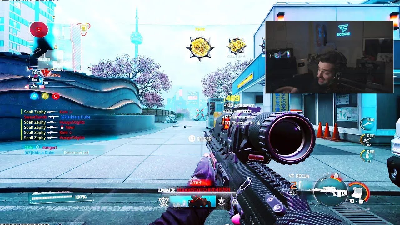 Реакция Scope на SoaR Zephy - Снайперский монтаж Black Ops 7