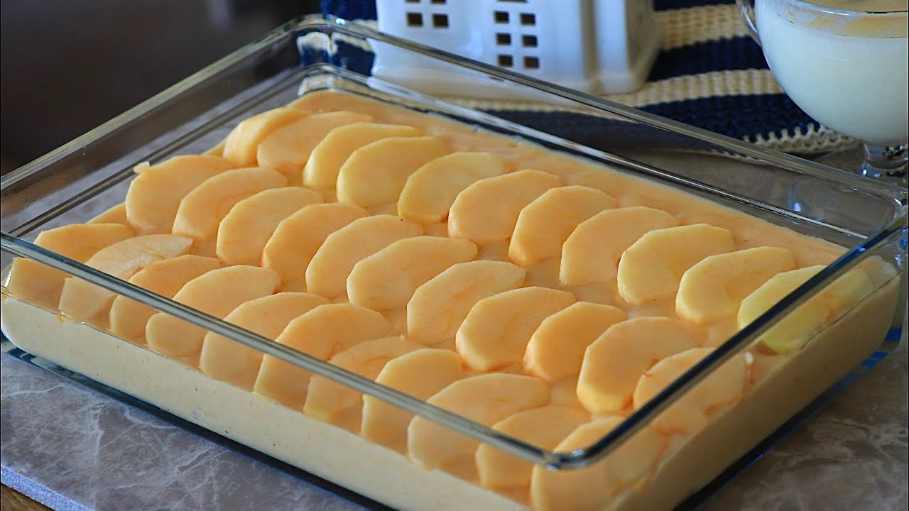 🏆MUHTEŞEM SOSUYLA ÇOK PRATİK ELMALI PASTA TARİFİ🍎 PAMUK GİBİ YUMUŞACIK Soslu Elmalı Kek Tarifi👌🏻