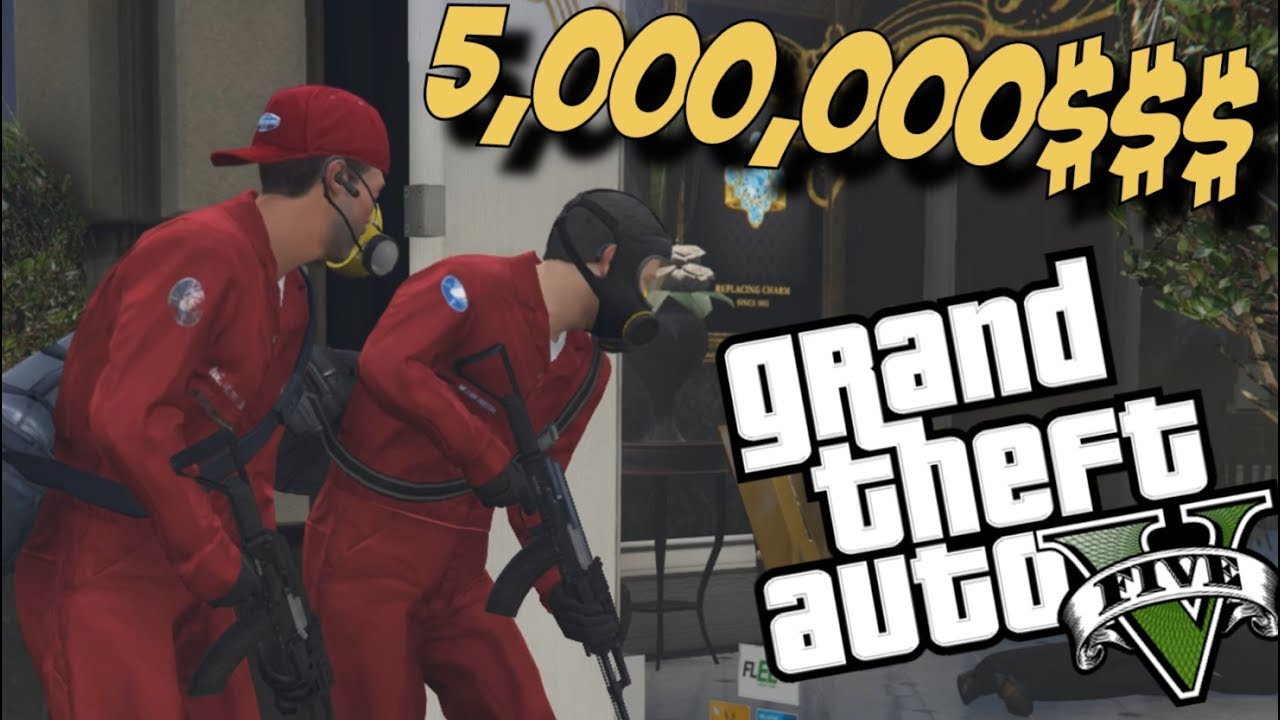 PLJAČKA VRIJEDNA 5000000 DOLARA!!!- Grand Theft Auto 5 (epizoda 6.)