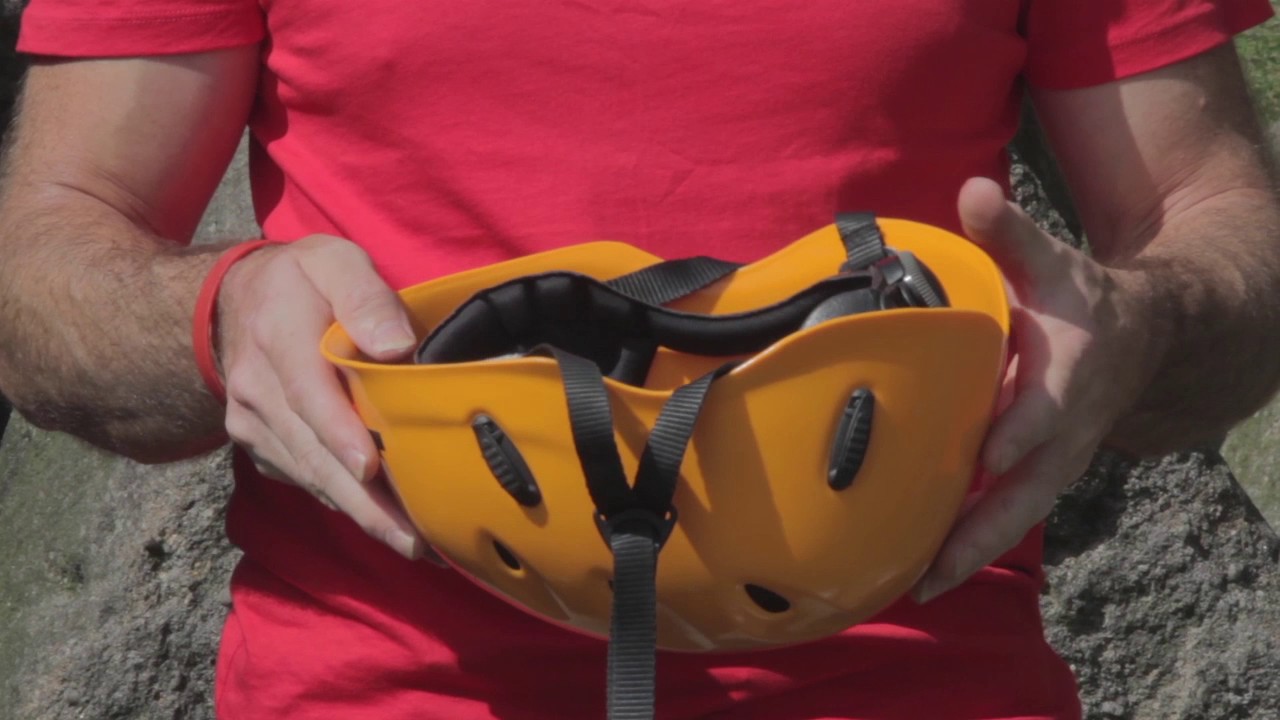 Climbing gear: how to check a helmet for damage